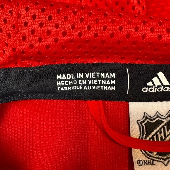 NWT Adidas x Washington Capitals Game Mode NHL Hoodie in Red Size Medium - Picture 8 of 13